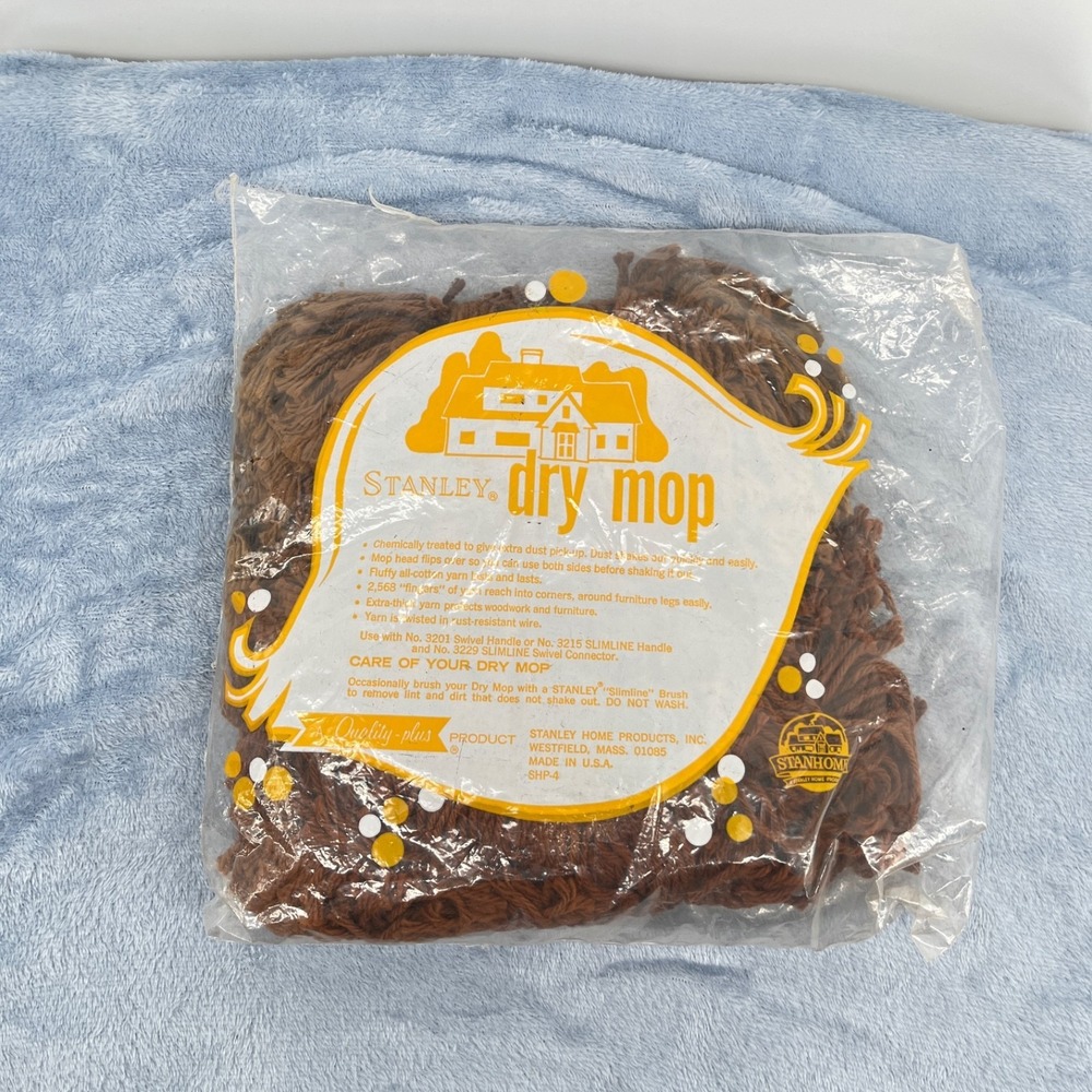 Stanley Home Products Dry Mop Replacement Head Model SHP-4